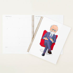 Un homme prend des notes Spiral Planner