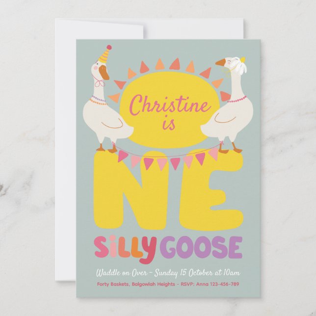 Un Invitation de la Soie, Les Filles 1er anniversa (Devant)