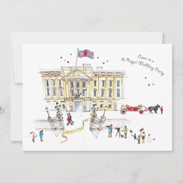 Un invitation de mariage royal (Devant)