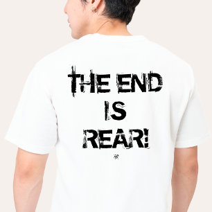 Un jeu de mots sur T-shirt pessimisme