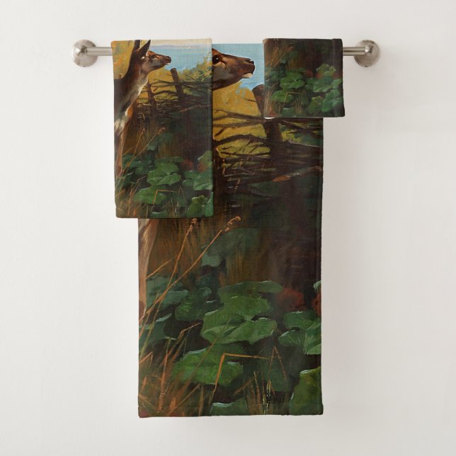 Un Joli Cerf En Forêt (En situation)