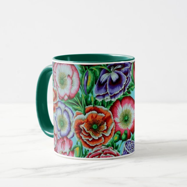 Un joli Philip Jacobs Tissu De La Mug Du Jardin Du (Devant gauche)