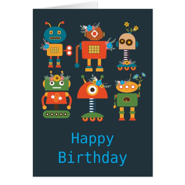 Un joli robot design pour enfants (Devant)