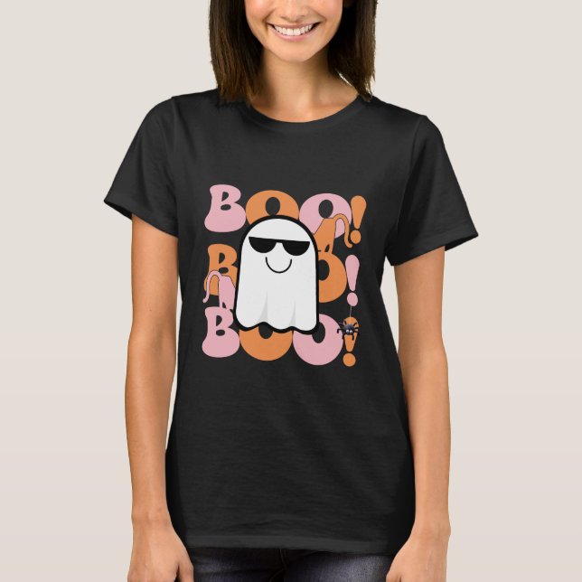 Un Joueur Halloween Peek-a-Boo ! T-shirt (Devant)