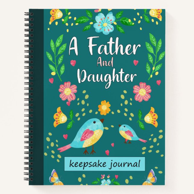 Un journal de garde de père et de fille. (Devant)