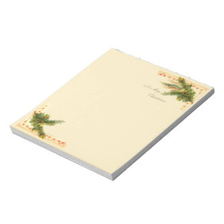Un joyeux Bloc-notes Vintage de Noël