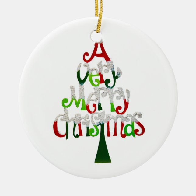 Un joyeux ornement de Noël (Devant)