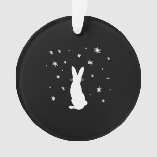 Un Lapin Dans La Neige Beau Noël