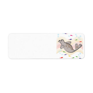 Un lion de mer heureux