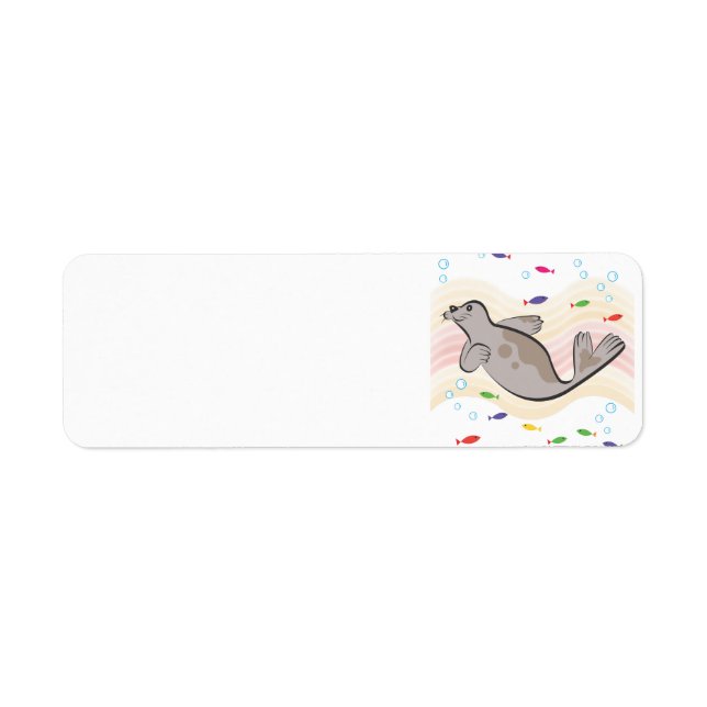 Un lion de mer heureux (Devant)