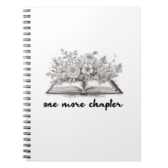 Un Livre De Chapitre De Plus Avec Fleurs (Devant)