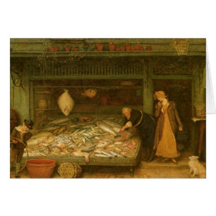 Un magasin de pêcheurs par Frederick Walker