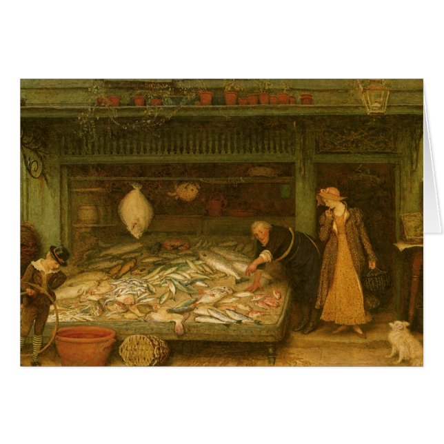 Un magasin de pêcheurs par Frederick Walker (Devant horizontal)
