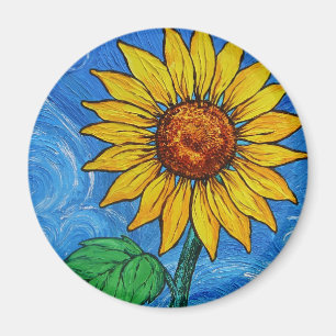 Un magnet de tournesol