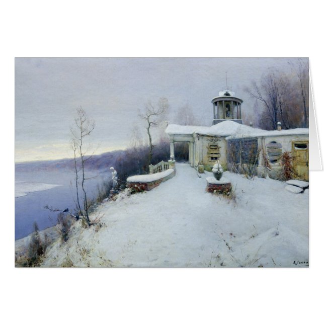 Un manoir déserté (Devant horizontal)