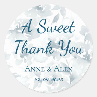 Un Merci doux - Stickers Mariage