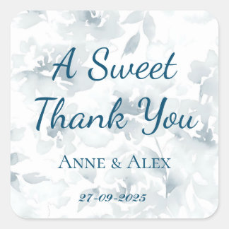 Un Merci doux - Stickers Mariage