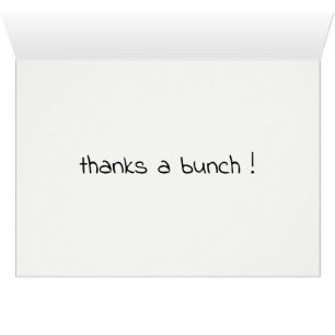 Un Merci gentil grâce à un groupe