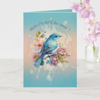 Un merci tendre aux couleurs d’aube card