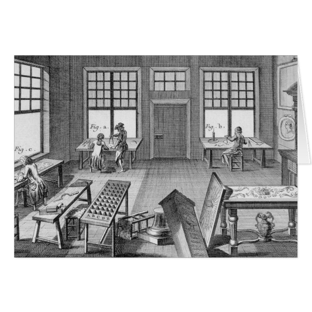 Un meuble de l'atelier de la couche, de l'Encyclop (Devant horizontal)