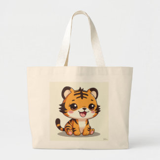 Un mignon sac écologique pour tigre