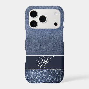 UN MONOGRAMME BLEU MOODIEN, ÉDITABLE