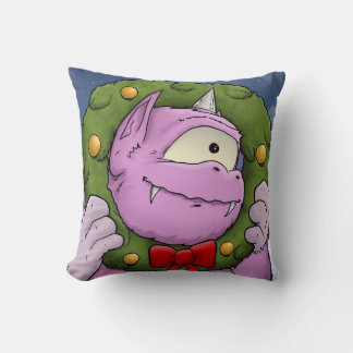 Un monstre Coussin de Noël