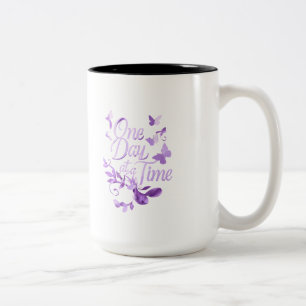 Un mug inspirant "Un jour à la fois" – Confort & E