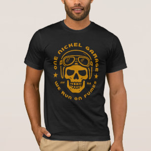 Un Nickel Garage Retro 2 T-shirt Orange