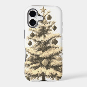 Un Noël Rétro en Noir + Blanc sur iPhone