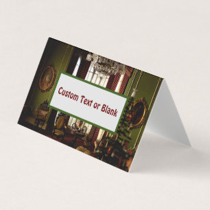 Un Noël victorien - Carte pliable personnalisable