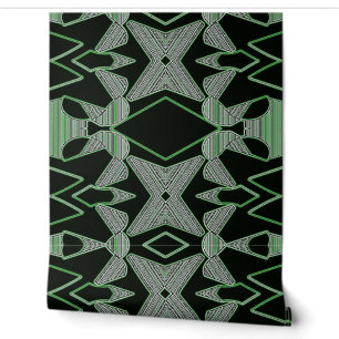 Un papier peint texturé vert "Ratti_Creative_Arts"