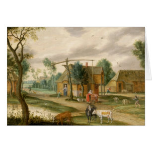 Un paysage de village