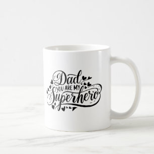 Un personnalisé Tu es mon héros Papa Mug