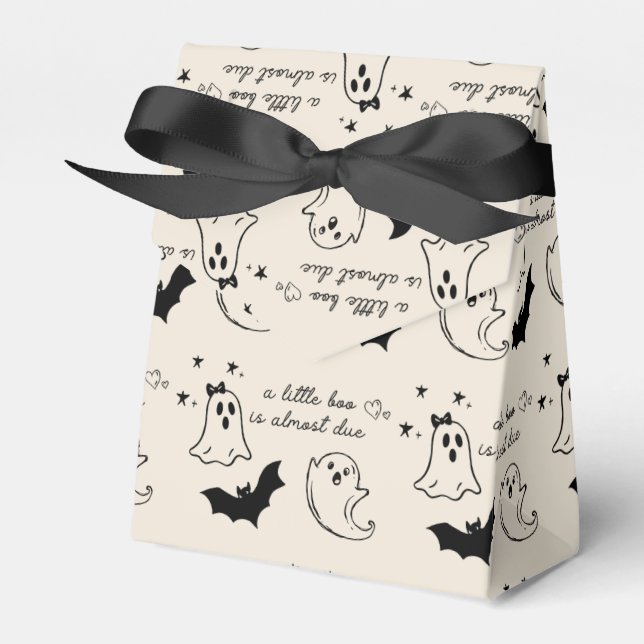 Un Petit Boite Est Presque Ballotin Baby shower (Verso)