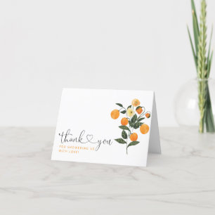 Un petit Carte de remerciements baby shower