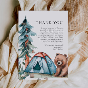 Un Petit Carte de remerciements De Baby shower De 
