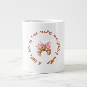 Un petit peu d'amour Mug féminin mignon