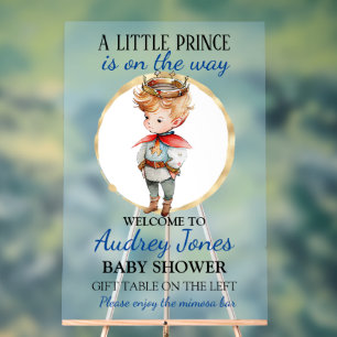 Un Petit Prince Se Trouve Sur Le Chemin Du Baby sh