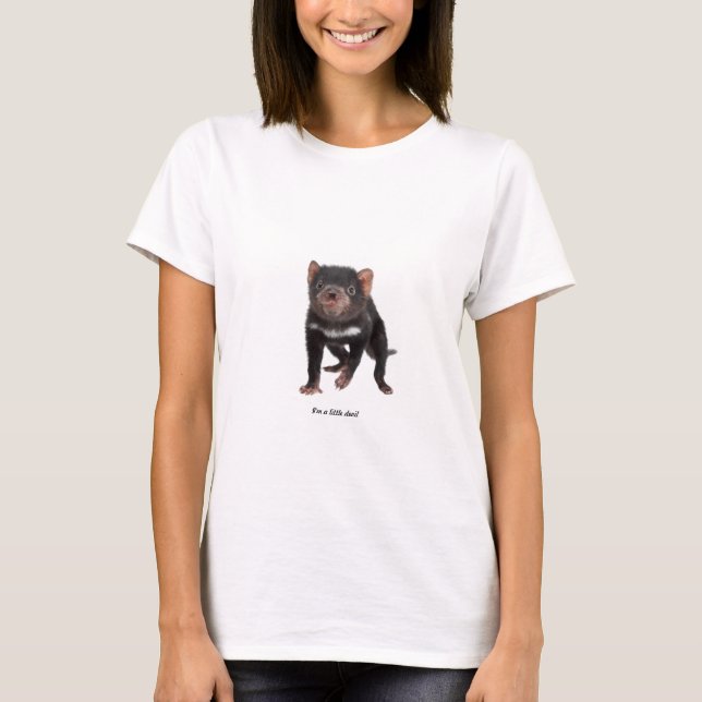 Un petit T-shirt de joey de diable tasmanien (Devant)