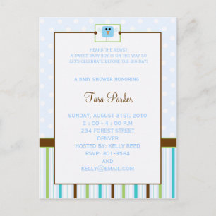 un peu de bip - cartes postales de baby shower