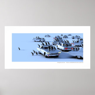 Un pingouin, sinon rien ! - T-Birds on ice Poster