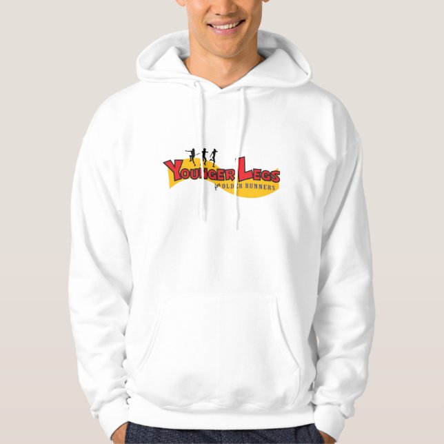 Un plus jeune sweat - shirt à capuche de jambes (Devant)