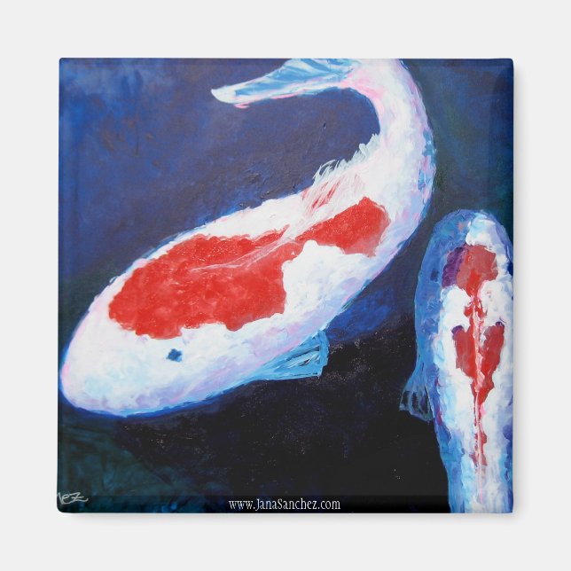 Un poisson, deux aimants de poisson (Devant)