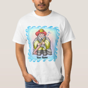 Un pompier comme un t-shirt papa