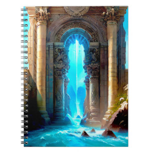 Un portail à travers TimeSpace dans le Carnet Atla