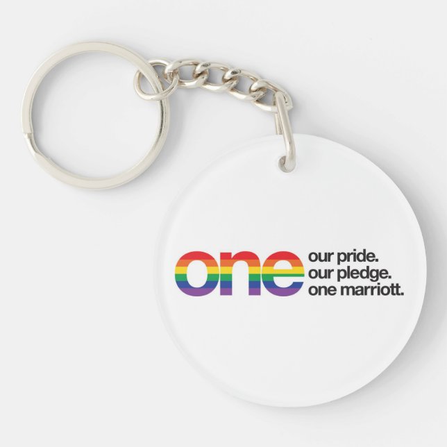 UN porte - clé de Marriott (Devant)