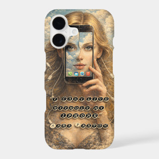 "Un portrait de connexion", étui pour iPhone 17