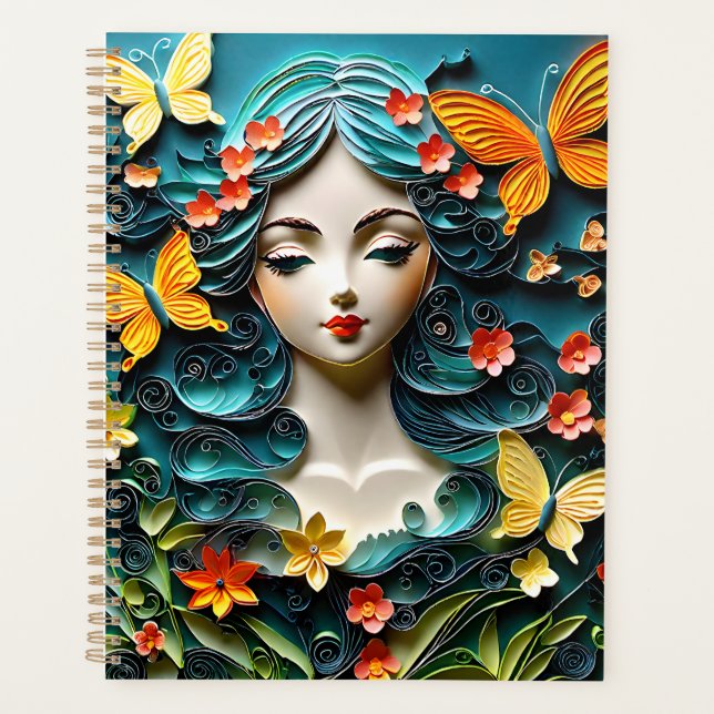 Un portrait de fée peut montrer une scène avec des (Devant)