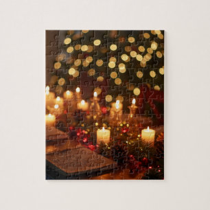 un puzzle de Noël